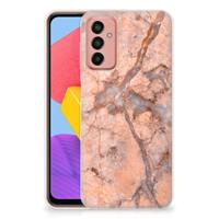 Samsung Galaxy M13 | M23 | TPU | Siliconen hoesje | Marmer Oranje