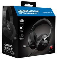 Raptor Gaming RG-H300-B hoofdtelefoon/headset Bedraad Hoofdband Gamen Zwart - thumbnail