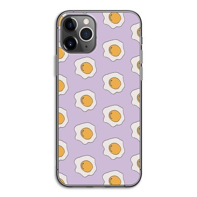 Bacon to my eggs #1: iPhone 11 Pro Transparant Hoesje