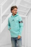 Malelions Captain Hoodie Heren Lichtblauw - Maat S - Kleur: Lichtblauw | Soccerfanshop