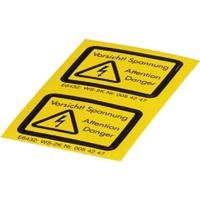 Waarschuwingscombibord Waarschuwing Zelfklevende folie 10 stuk(s) Waarschuwingscombibord Waarschuwing Zelfklevende folie 10 stuk(s)