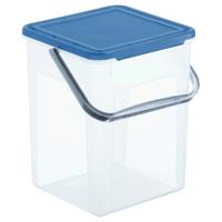 Rotho Waspoederbox 9L Horizon Blauw/Transparant Rotho Waspoederbox 9L Horizon Blauw/Transparant