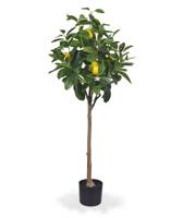 Citroen kunstboom op stam 120cm