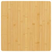 Tafelblad 60x60x2,5 cm bamboe