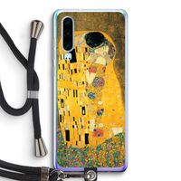Der Kuss: Huawei P30 Transparant Hoesje met koord