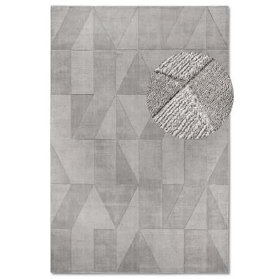Wollen Vloerkleed Ursule - Grijs maat: 150x80cm - materiaal: Wol - Dekbed-Discounter.nl