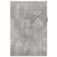 Wollen Vloerkleed Ursule - Grijs maat: 150x80cm - materiaal: Wol - Dekbed-Discounter.nl