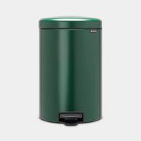 Brabantia newIcon pedaalemmer 20 liter met kunststof binnenemmer - Pine Green