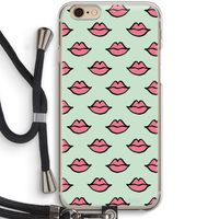 Lipjes: iPhone 6 / 6S Transparant Hoesje met koord