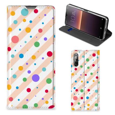 Sony Xperia L4 | Hoesje met Magneet | Dots