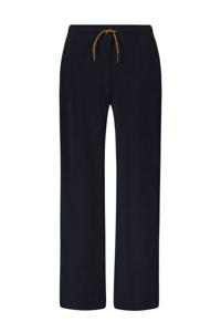 Like Flo Meisjes broek velvet - Fem - Navy blauw