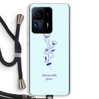 Bloom with grace: Xiaomi Mi Mix 4 Transparant Hoesje met koord