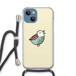 Birdy: iPhone 13 mini Transparant Hoesje met koord
