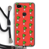 Mini cactus: Pixel 3a Transparant Hoesje met koord
