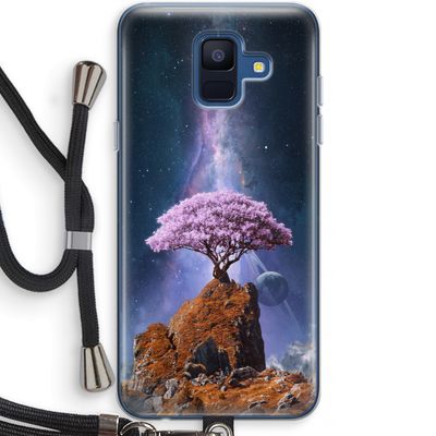 Ambition: Samsung Galaxy A6 (2018) Transparant Hoesje met koord