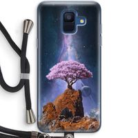 Ambition: Samsung Galaxy A6 (2018) Transparant Hoesje met koord