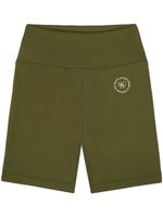 Sporty & Rich short cycliste à logo imprimé - Vert