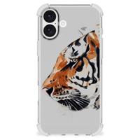 Back Cover iPhone 16 Plus Watercolor Tiger