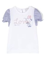 Monnalisa x Disney t-shirt à imprimé graphique - Blanc