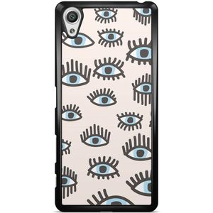 Sony Xperia X hoesje - Eyes on you
