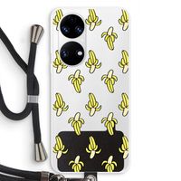 Bananas: Huawei P50 Transparant Hoesje met koord