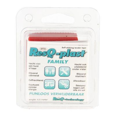 Resq-plast Family 4,5mx50mm Rood 1
