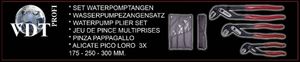 Waterpomptangen set 3dlg.
