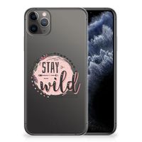 Apple iPhone 11 Pro Max Telefoonhoesje met Naam Boho Stay Wild - thumbnail