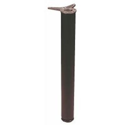 Tafelpoot wit diam 80mmx710mm st.bout