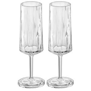 Koziol Champagneglazen - onbreekbaar - Superglas 100 ml - 2 Stuks