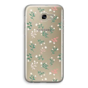 Small white flowers: Samsung Galaxy A5 (2017) Transparant Hoesje