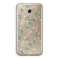 Small white flowers: Samsung Galaxy A5 (2017) Transparant Hoesje