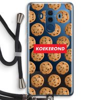 Koekerond: Huawei Mate 10 Pro Transparant Hoesje met koord