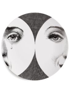 Fornasetti assiette décorative Variazioni n.280 - Noir