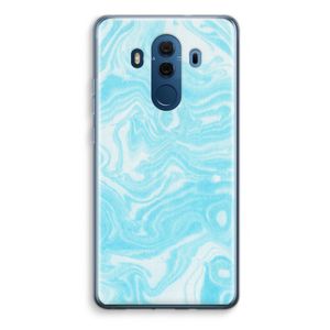 Waterverf blauw: Huawei Mate 10 Pro Transparant Hoesje