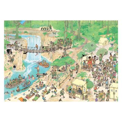 Jan Van Haasteren legpuzzel - de jungletocht, 1000st.