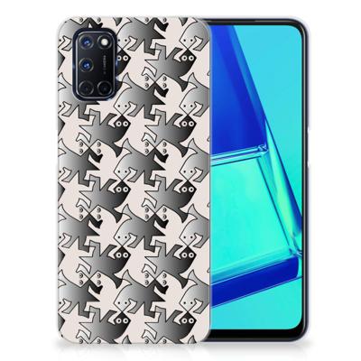 OPPO A52 | A72 | TPU Hoesje | Salamander Grey