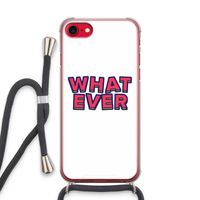 Whatever: iPhone SE 2020 Transparant Hoesje met koord