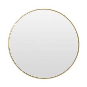 MISOU Spiegel Rond Goud Badkamerspiegel WandspiegelGoud 76 cm Groot...