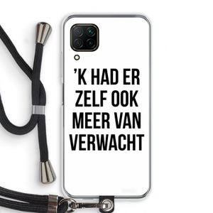 Meer verwacht: Huawei P40 Lite Transparant Hoesje met koord