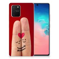 Samsung Galaxy S10 Lite Silicone Back Cover Liefde - Origineel Romantisch Cadeau