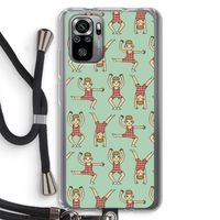 Gymboys: Xiaomi Redmi Note 10S Transparant Hoesje met koord