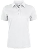 Cutter & Buck 354431 Oceanside Stretch Polo Dames - Wit - S