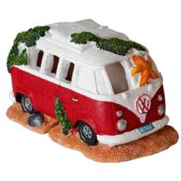 Superfish Deco Led VW Bus Aquarium Ornament - Handgeschilderd met Licht- & Bubble Effect