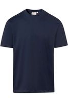 HAKRO 293 Comfort Fit T-Shirt ronde hals marine, Effen