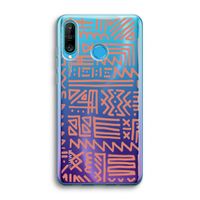 Marrakech Pink: Huawei P30 Lite Transparant Hoesje