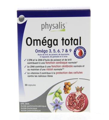 Physalis Supplementen Omega Totaal 30Capsules