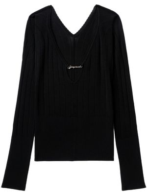 Jacquemus haut Le Haut Pralù - Noir