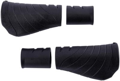 Ergotec Set Handvatten Reno 92+43mm/92+43mm zwart