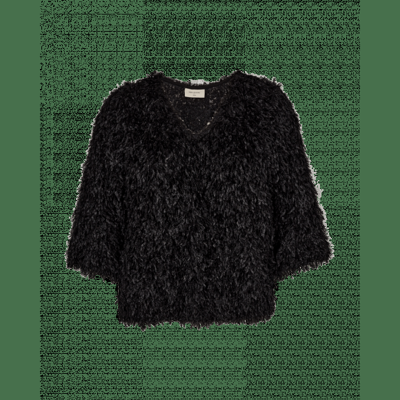 FreeQuent - Zwart | Dames | Blouse | Zwart | XXL | regular | Kamst mode